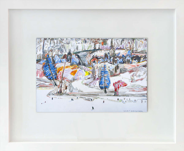 Blue Spruces River Bank