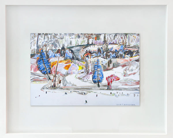 Blue Spruces River Bank