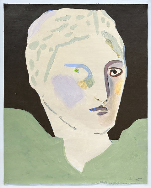 Portrait of Woman in Green