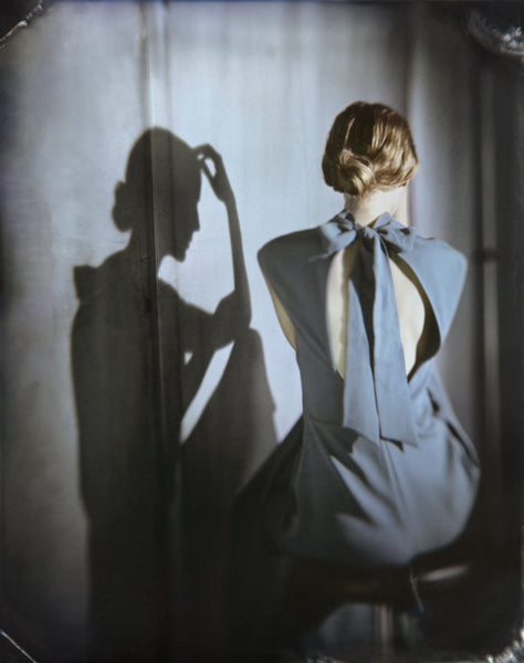 Blue Bow, from Shadow Dancing - Available in 2 sizes