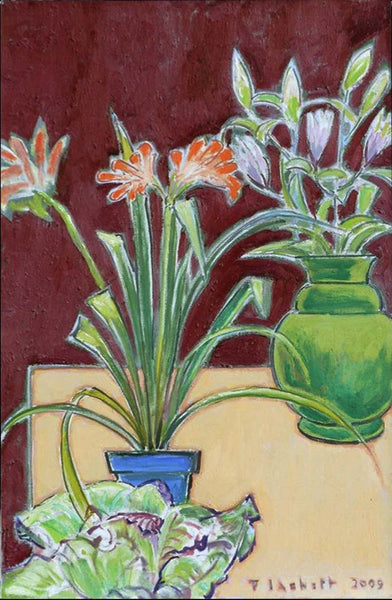 Cabbage, Clivia & Lilies