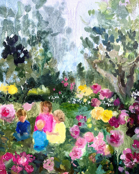 Dance in a Storm (rose garden)