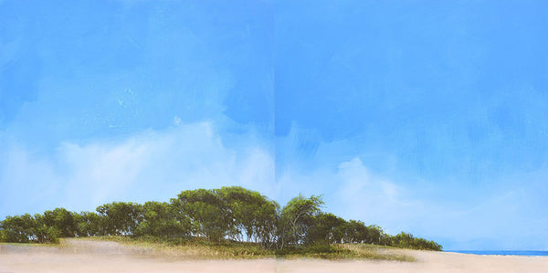 Beach (Diptych)