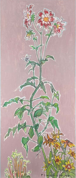 A Tall Dahlia