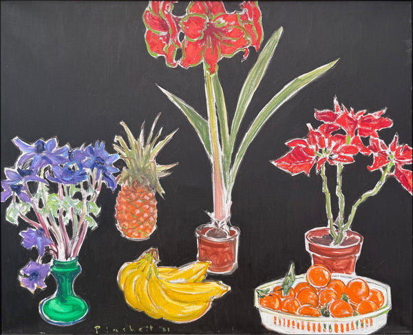 Anemone, Amaryllis, Pointsettia