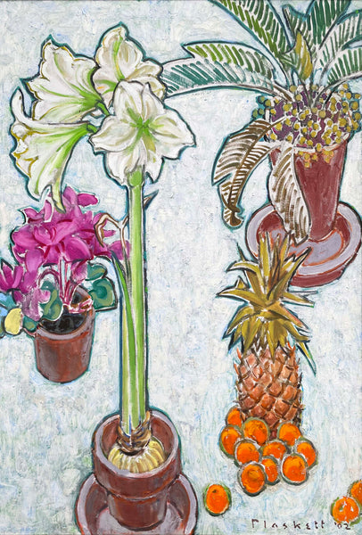 Still Life with White Amaryllis