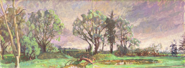 Suffolk Spring 2 (Diptych)