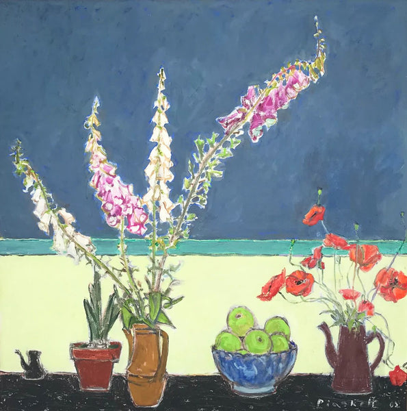 Still Life with Foxgloves and Poppies 2