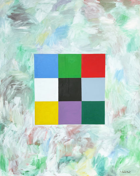 Nine Squares in Winter Field