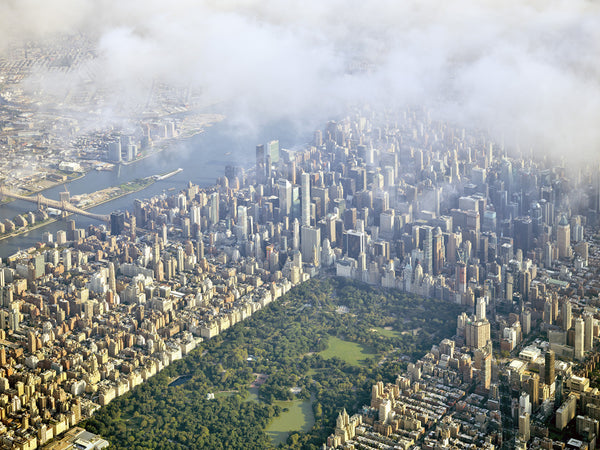 Jeffrey Milstein Artwork | Colourful, dramatic, graphic, and geometric aerial photographs of New York, Paris, London, Versailles, and Los Angeles.