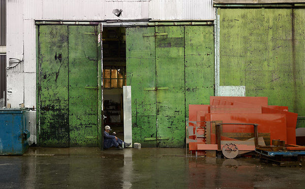 Anthony Redpath Artwork | Highly detailed, monochromatic composite photographs of coastal and industrial architecture.