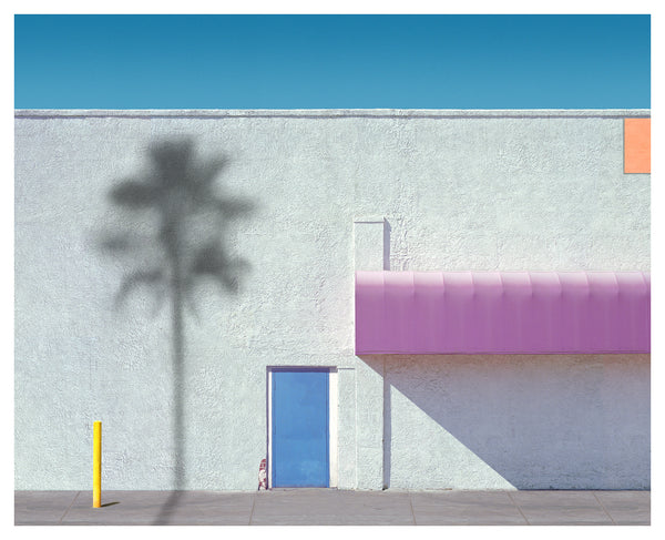 George Byrne Artwork | Colourful, bright, geometric architectural photographs of city streets in Miami, Los Angeles and Palm Springs.