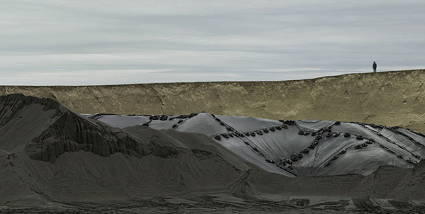 Anthony Redpath Artwork | Highly detailed, monochromatic composite photographs of coastal and industrial architecture.