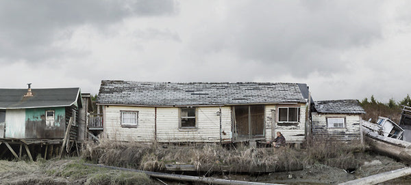 Anthony Redpath Artwork | Highly detailed, monochromatic composite photographs of coastal and industrial architecture.