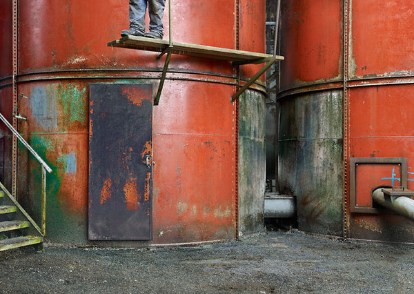 Anthony Redpath Artwork | Highly detailed, monochromatic composite photographs of coastal and industrial architecture.