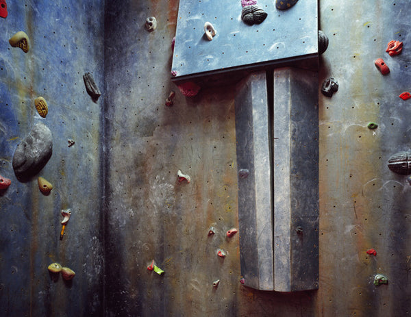 Elliott Wilcox Artwork | Colourful minimal graphic compositions of tennis courts, squash courts, and rock climbing walls.