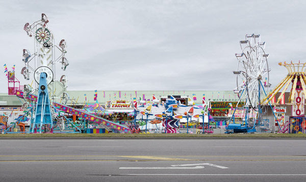 Anthony Redpath Artwork | Highly detailed, monochromatic composite photographs of coastal and industrial architecture.