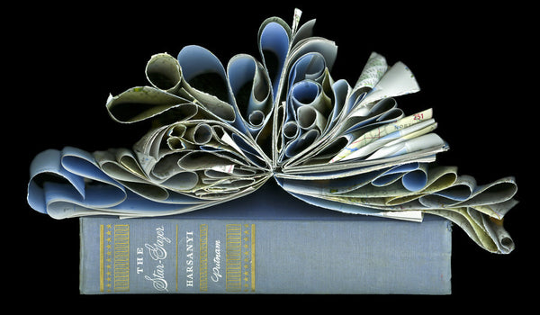 Cara Barer Artwork | Colourful and monochromatic photography orbs circular and organic abstract book art sculpture.