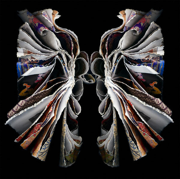 Cara Barer Artwork | Colourful and monochromatic photography orbs circular and organic abstract book art sculpture.