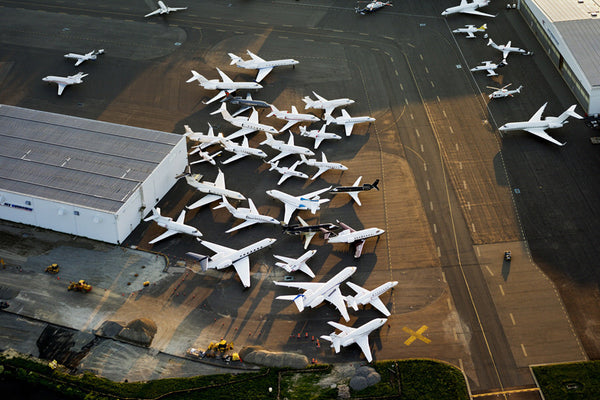 Jeffrey Milstein Artwork | Colourful, dramatic, graphic, and geometric aerial photographs of New York, Paris, London, Versailles, and Los Angeles.