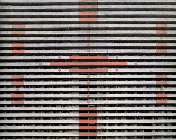 Michael Wolf Artwork | Dramatic muted large-format architectural photographs of Hong Kong Chicago and Paris, portraits from the Tokyo subway.