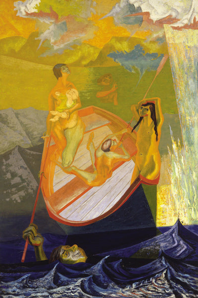 Frederick Hagan Artwork | Paintings of life in Toronto combining Cubist, Mannerist, Expressionist, and even Classical principles of composition.