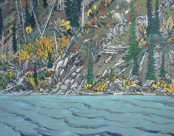 Ted Godwin Artwork | Realist and abstract expressionist paintings of the Canadian landscape.