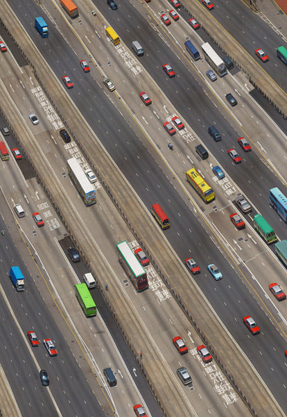Katrin Korfmann Artwork | Vibrant, colourful, sometimes monochromatic, aerial composite photographs of human interactions in public spaces.