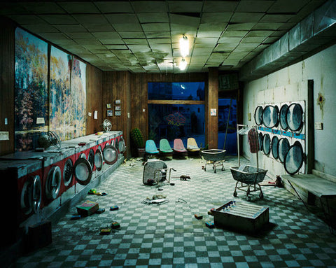 Laundromat at Night - available in 2 sizes