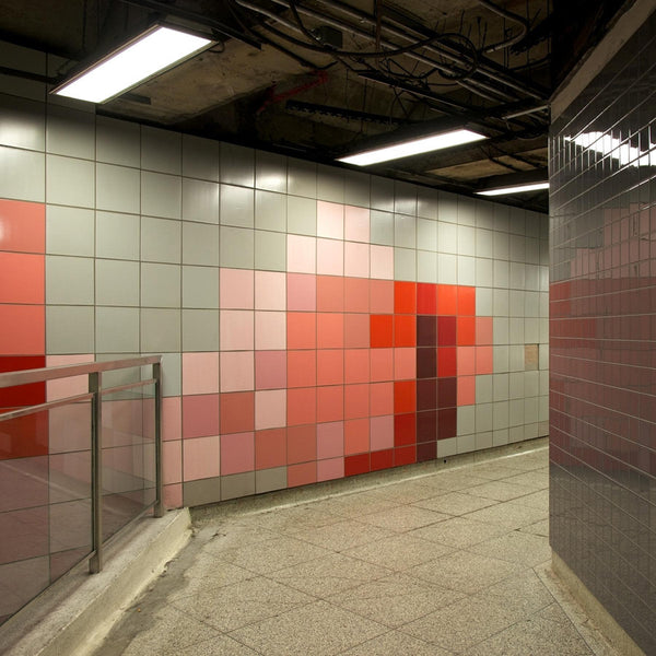 Chris Shepherd Artwork | Geometric, sometimes monochromatic, close-crop photographs of architecture and urban spaces.