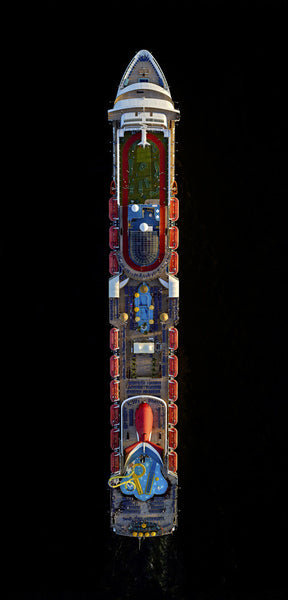 Jeffrey Milstein Artwork | Colourful, dramatic, graphic, and geometric aerial photographs of New York, Paris, London, Versailles, and Los Angeles.