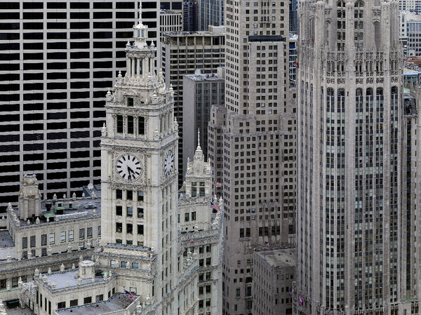 Michael Wolf Artwork | Dramatic muted large-format architectural photographs of Hong Kong Chicago and Paris, portraits from the Tokyo subway.