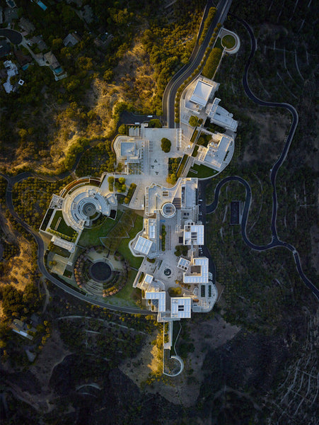 Jeffrey Milstein Artwork | Colourful, dramatic, graphic, and geometric aerial photographs of New York, Paris, London, Versailles, and Los Angeles.