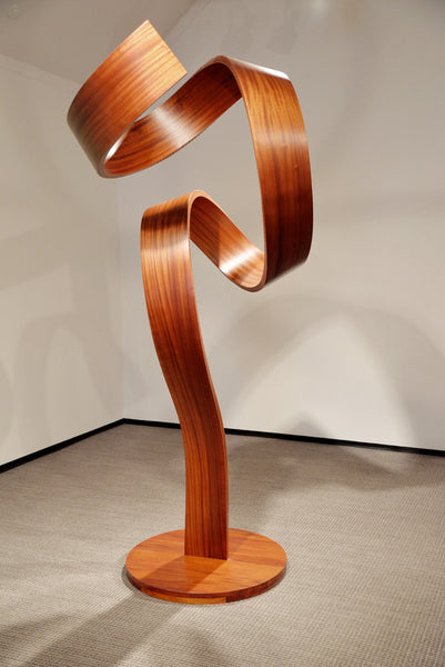 Paul Vexler - New Twist, Wood, Free Standing, - Bau-Xi Gallery