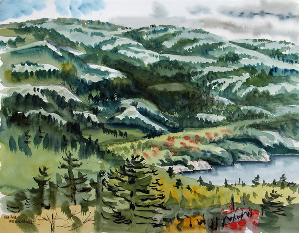 Frederick Hagan Artwork | Paintings of life in Toronto combining Cubist, Mannerist, Expressionist, and even Classical principles of composition.