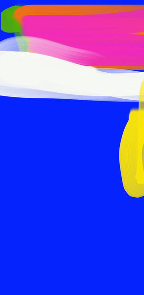 Anda Kubis Artwork | Colourful and bright abstract digital paintings on canvas and paper, referencing traditional oil painting processes.