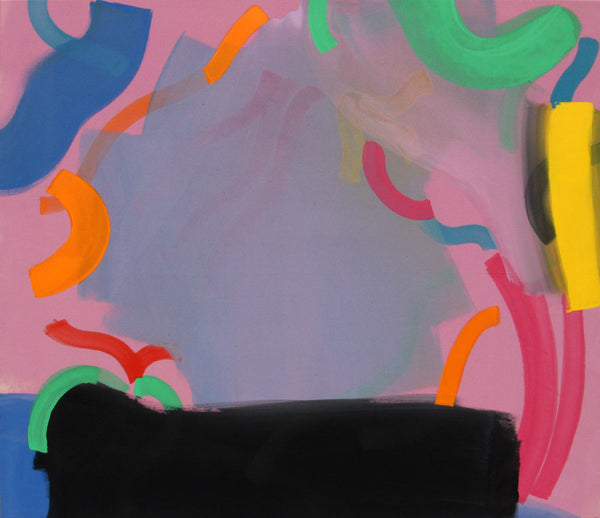 Kenneth Lochhead Artwork | Key figure in Canadian Modern art, known for his geometric, gestural, and colorful abstract paintings.