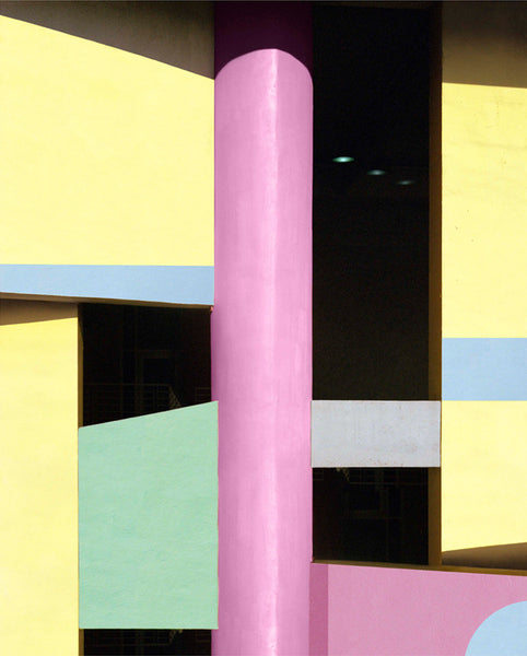 George Byrne Artwork | Colourful, bright, geometric architectural photographs of city streets in Miami, Los Angeles and Palm Springs.