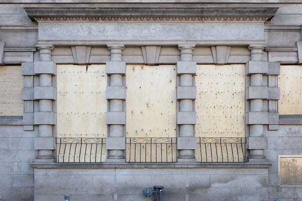 Chris Shepherd Artwork | Geometric, sometimes monochromatic, close-crop photographs of architecture and urban spaces.