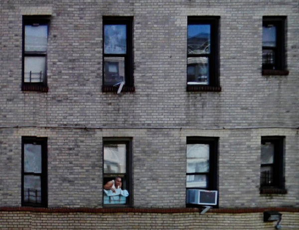 Michael Wolf artwork | Dramatic muted large-format architectural photographs of Hong Kong Chicago and Paris, portraits from the Tokyo subway.