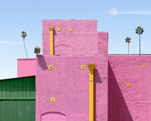 George Byrne Artwork | Colourful, bright, geometric architectural photographs of city streets in Miami, Los Angeles and Palm Springs.