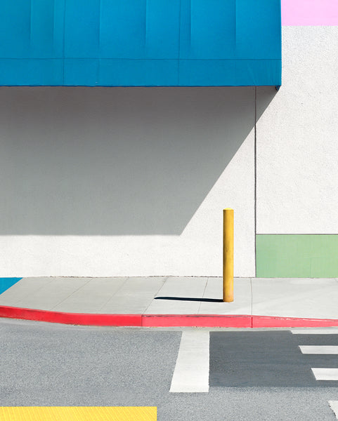 George Byrne Artwork | Colourful, bright, geometric architectural photographs of city streets in Miami, Los Angeles and Palm Springs.