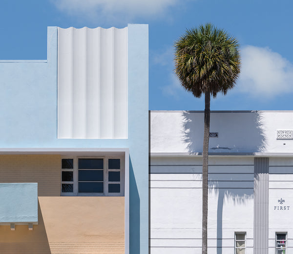 George Byrne Artwork | Colourful, bright, geometric architectural photographs of city streets in Miami, Los Angeles and Palm Springs.