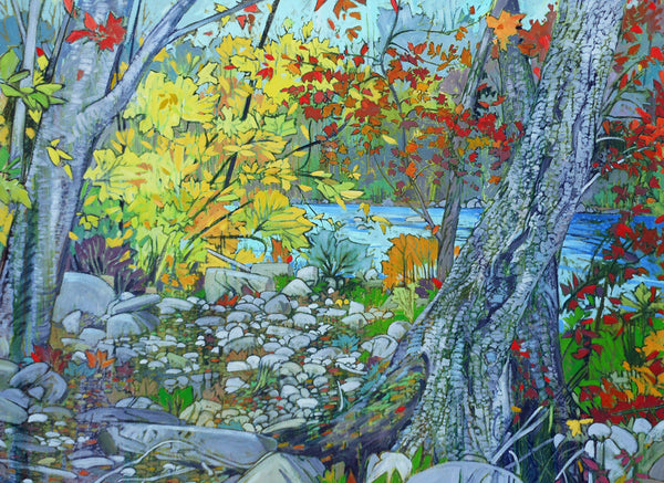 Ted Godwin Artwork | Realist and abstract expressionist paintings of the Canadian landscape.