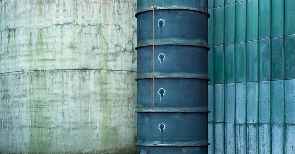 Anthony Redpath Artwork | Highly detailed, monochromatic composite photographs of coastal and industrial architecture.