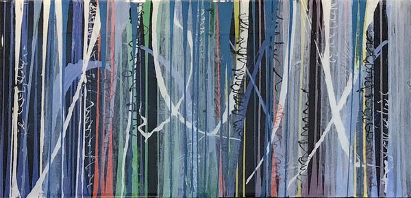 Pat O'Hara Artwork | Colourful, gestural abstractions composed of drips and splatters of paint.