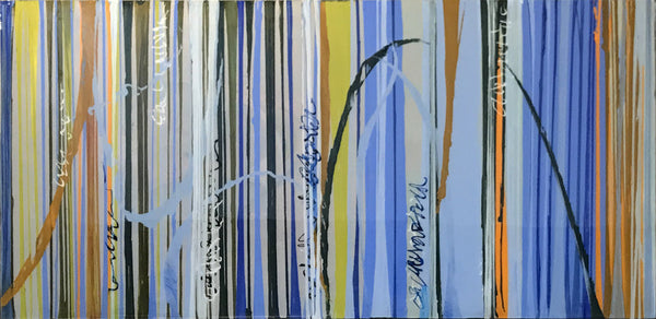 Pat O'Hara Artwork | Colourful, gestural abstractions composed of drips and splatters of paint.