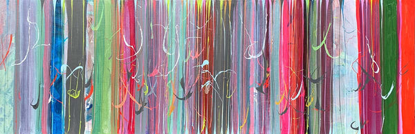 Pat O'Hara artwork 'White Stripes' available at Bau-Xi Gallery Vancouver