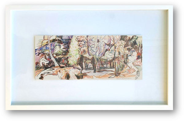 David T. Alexander artwork 'Copse on the Bank Close to Lillooet' available at Bau-Xi Gallery Vancouver