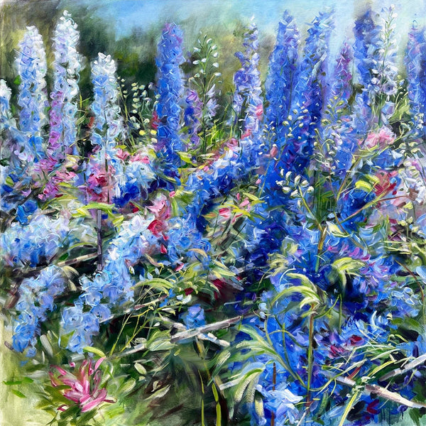 Jamie Evrard artwork 'Dusk Overtaking' available at Bau-Xi Gallery Vancouver